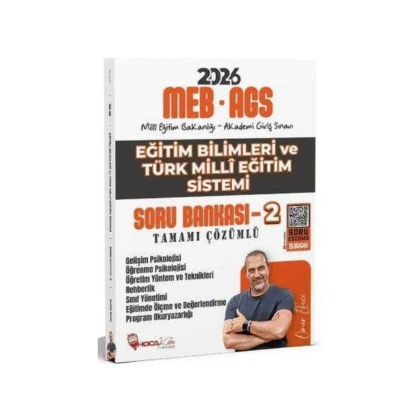 2026 MEB-AGS Eğitim Bilimleri ve Türk Milli Eğitim Sistemi Soru Bankası - 2