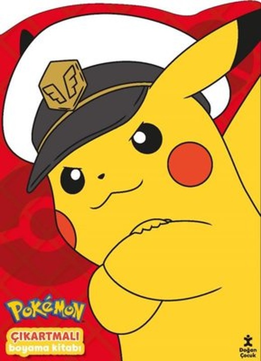 Pokemon - Çıkartmalı Boyama Kitabı | Doğan Çocuk (İnce Kapak)