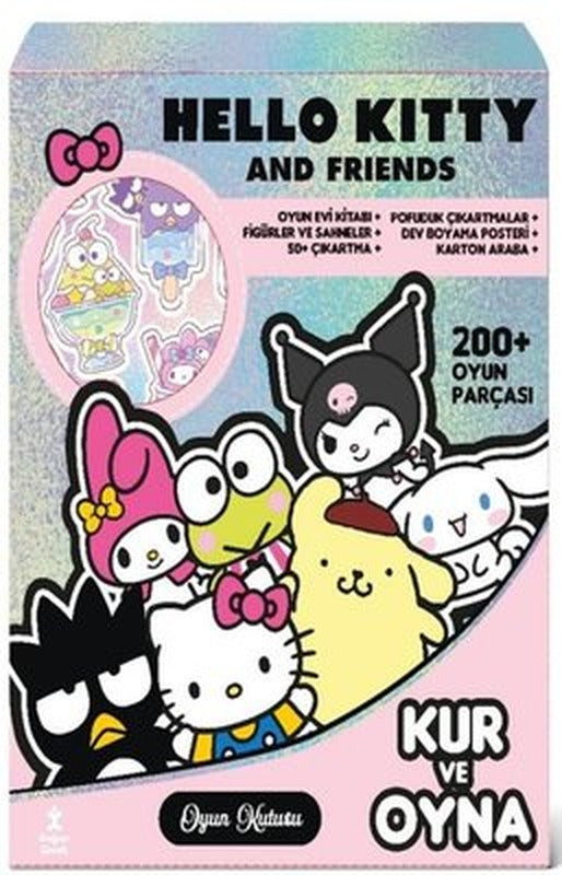 Hello Kitty and Friends - Oyun Kutusu - Kur ve Oyna |Doğan Çocuk (İnce Kapak)