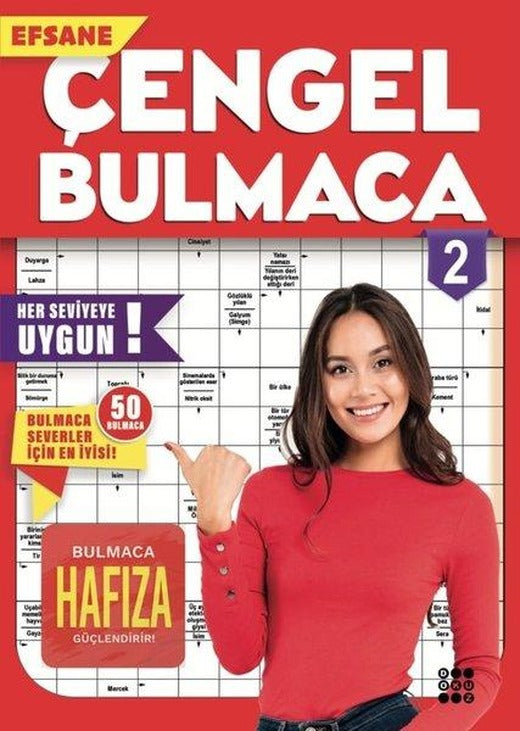 Efsane Çengel Bulmaca 2 | Dokuz Yayınları (İnce Kapak)