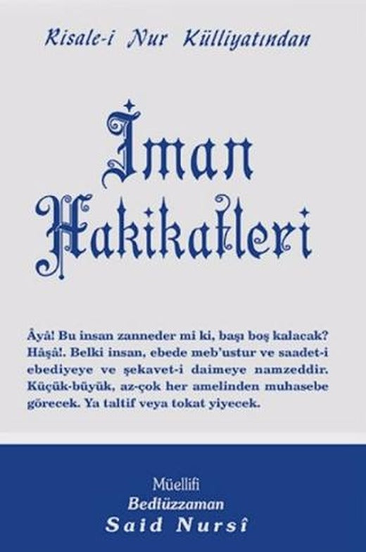 İman Hakikatleri Normal Boy | Envar Neşriyat (Ciltsiz)