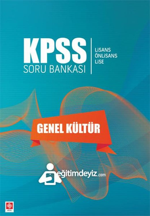 Ekin KPSS Soru Bankası Genel Kültür | Ekin Basım Yayın (İnce Kapak)