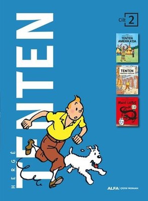 Tenten Cilt 2 - Üç Kitap Bir Arada | Alfa Yayınları