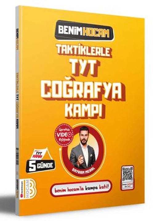 Taktiklerle TYT Coğrafya Kampı | Benim Hocam Yayınları (Ciltsiz)