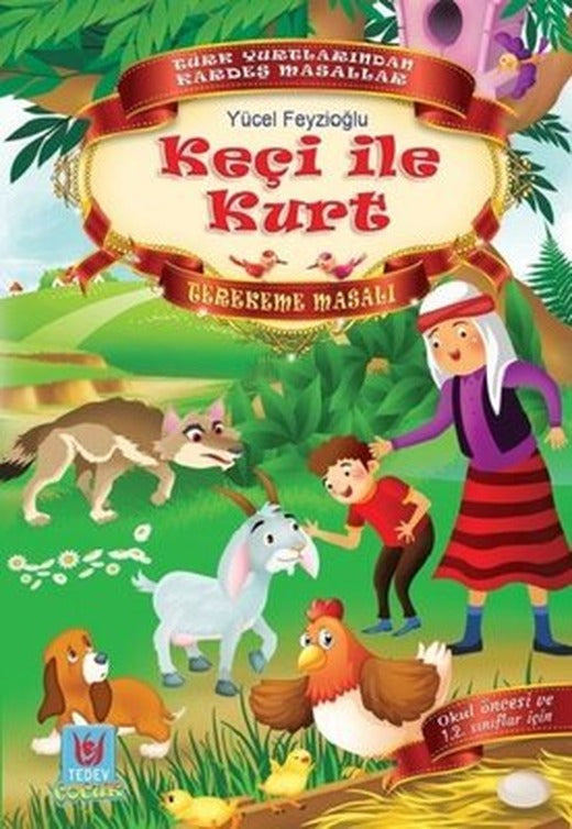 Keçi ile Kurt-Terekeme Masalı | Türk Edebiyatı Vakfı Yayınları