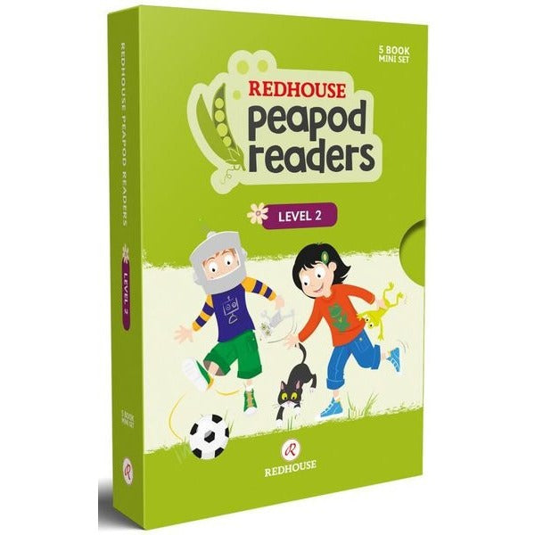 Redhouse Peapod Readers İngilizce Hikaye Seti 2 - Kutulu Başlangıç: Beginner - Pre A1 | Redhouse Yayınları