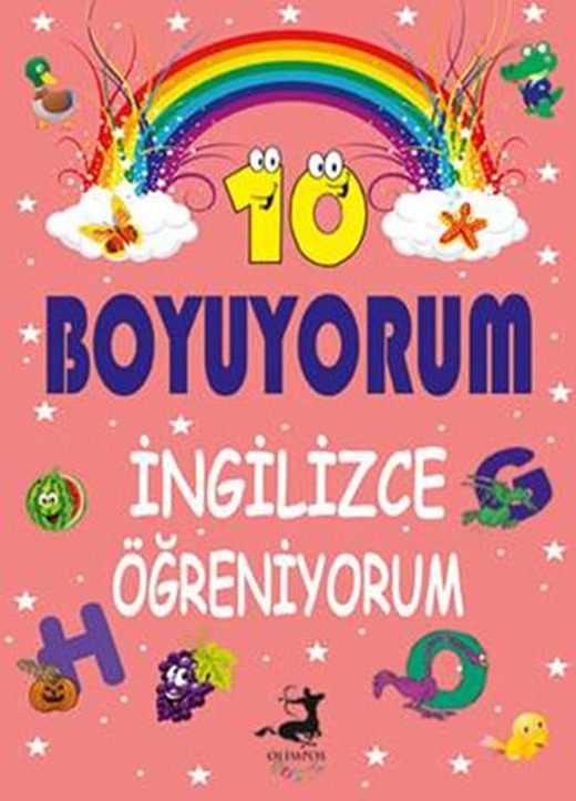 Boyuyorum İngilizce Öğreniyorum-10 | Olimpos Çocuk (İnce Kapak)