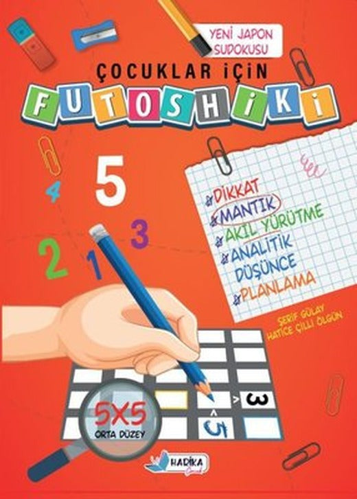 Çocuklar İçin Futoshiki 5 x 5 Başlangıç Düzeyi | Harika Çocuk