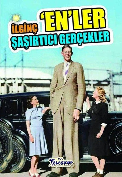 İlginç En'ler-Şaşırtıcı Gerçekler | Teleskop Popüler Bilim (İnce Kapak)