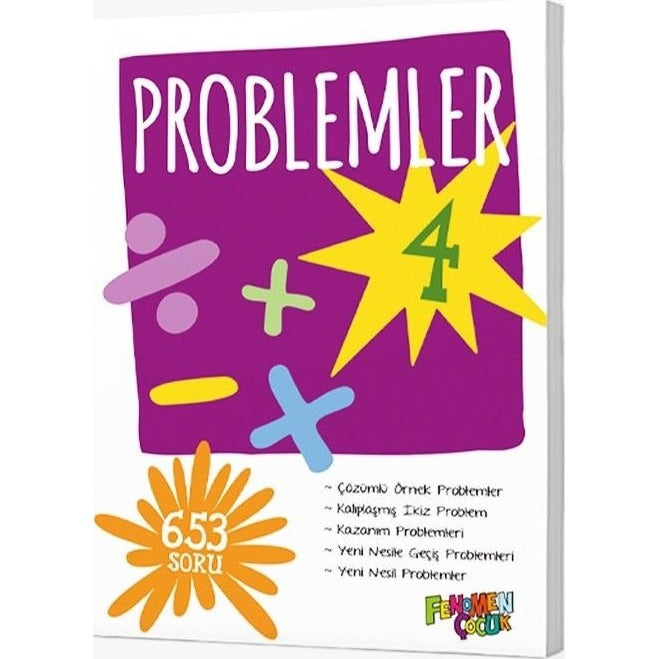 4. Sınıf Problemler | Fenomen Çocuk (Ciltsiz)