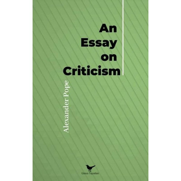 An Essay on Criticism