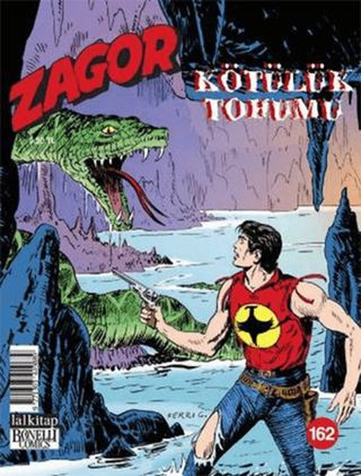 Zagor - Kötülük Tohumu Sayı: 162 | Lal Kitap (Ciltsiz)