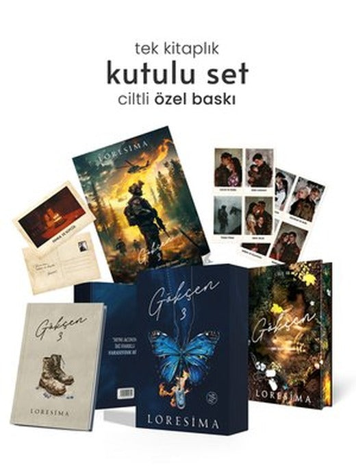 Gökçen 3 - Tek Kitaplık Özel Baskılı Hediyeli Kutulu Set | Ephesus Yayınları (Ciltli)