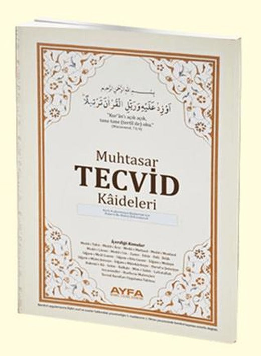 Muhtasar Tecvid Kaideleri Ayfa129 | Ayfa Basın Yayın (Ciltsiz)