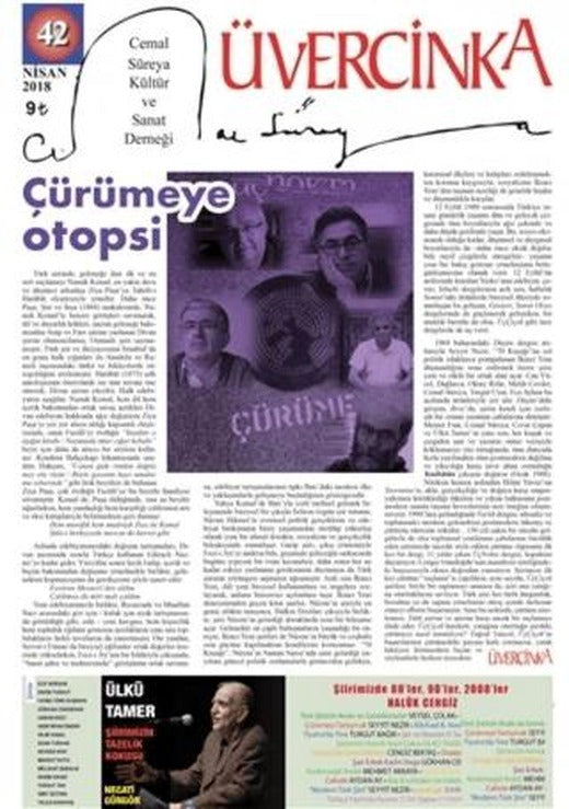 Üvercinka Dergisi Sayı: 42 Nisan 2018 | Üvercinka Dergisi (Ciltsiz)