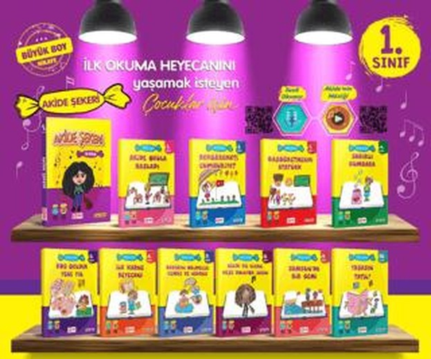 Akide Şekeri Hikaye Seti (10 Kitap + Büyük Boy)