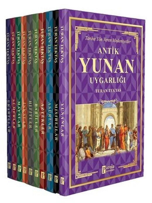 Tarihe Yön Veren Medeniyetler Serisi Seti-10 Kitap Takım | Parola Yayınları