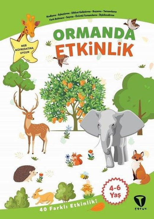 Ormanda Etkinlik | Turkuvaz Çocuk (İnce Kapak)