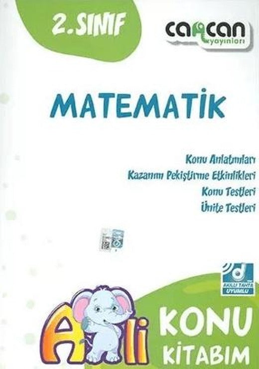 2. Sınıf Matematik Konu Kitabım | Cancan Yayınları (Ciltsiz)