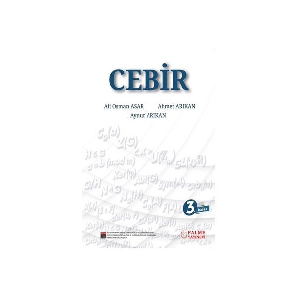 Cebir | Palme Yayıncılık (Ciltsiz)