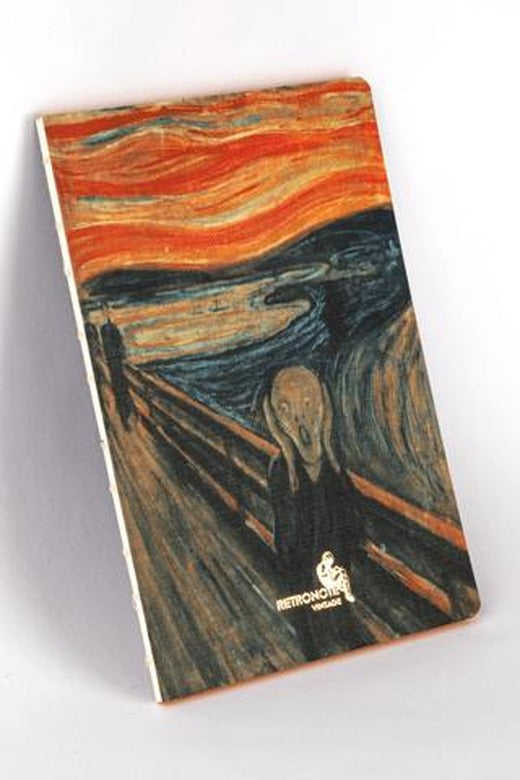 The Scream Edward Munch 1893 - Vintage Serisi 9 | Retronote