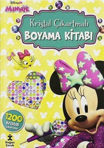 Disney Minnie - Kristal Çıkartmalı Boyama Kitabı | Doğan Çocuk (İnce Kapak) - Resim 1