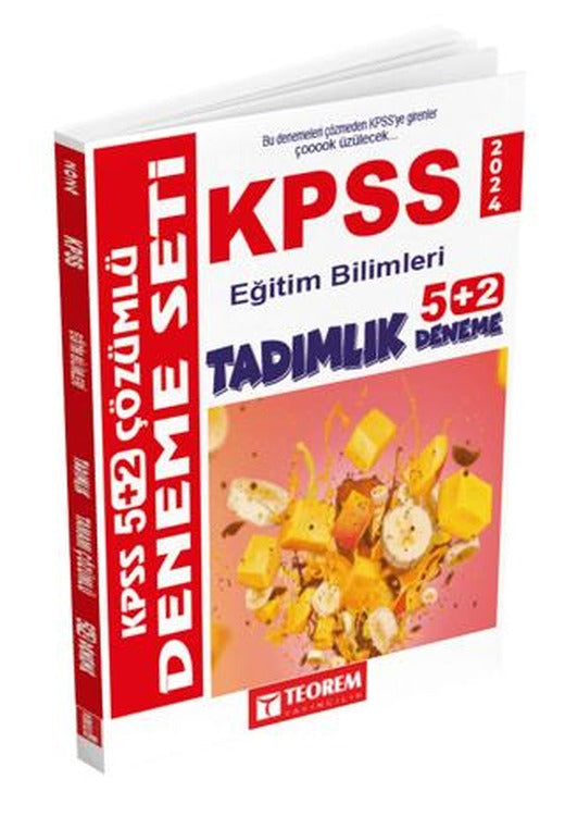 KPSS Eğitim Bilimleri Çözümlü 5 + 2 Deneme | Teorem Yayıncılık (Ciltsiz)