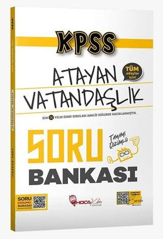 KPSS Vatandaşlık Atayan Soru Bankası Çözümlü