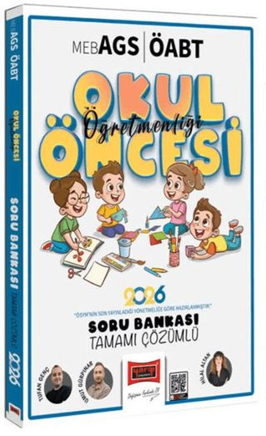 2026 MEB-AGS ÖABT Okul Öncesi Öğretmenliği Tamamı Çözümlü Soru Bankası | Yargı Yayınevi (Ciltsiz)
