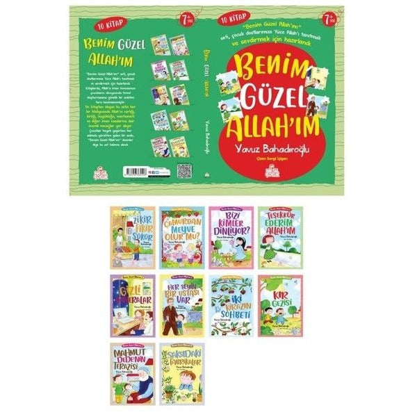 Benim Güzel Allah'ım Seti - 10 Kitap Takım | Nesil Çocuk Yayınları (İnce Kapak)