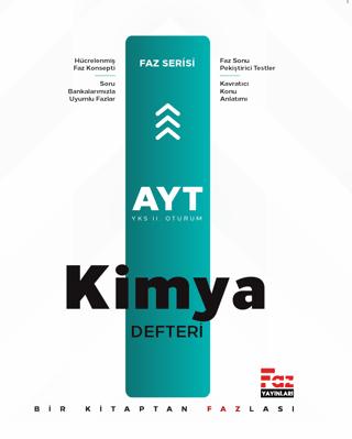 AYT Kimya Defteri | Faz Yayınları (Ciltsiz) - Resim 1