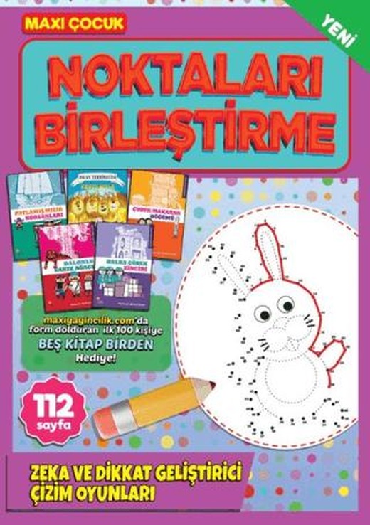 Maxi Çocuk Noktaları Birleştirme 3 | Maxi Yayıncılık (Ciltsiz)