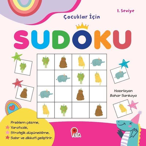 Çocuklar İçin Sudoku - 1.Seviye | Peta (İnce Kapak) - Resim 1