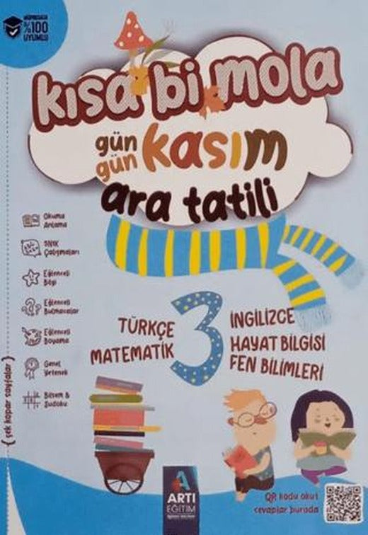 3. Sınıf Kısa Bi Mola | Artı Eğitim Yayınları (Ciltsiz)