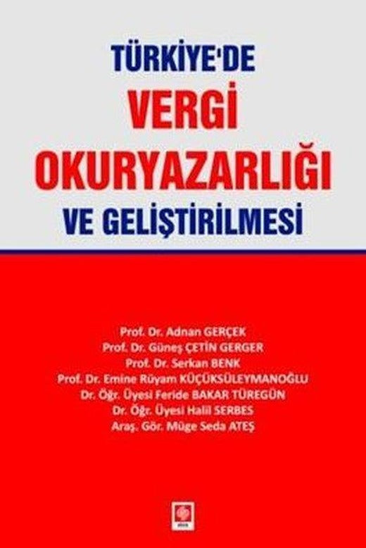 Türkiye'de Vergi Okuryazarlığı ve Geliştirilmesi | Ekin Basım Yayın (İnce Kapak)