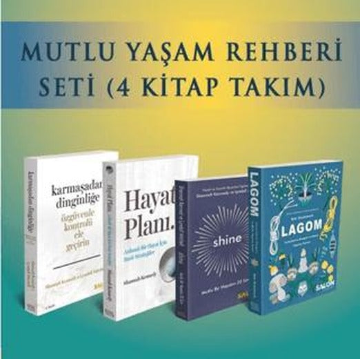 Mutlu Yaşam Rehberi Seti (4 Kitap Takım) | Salon Yayınları (Ciltsiz)