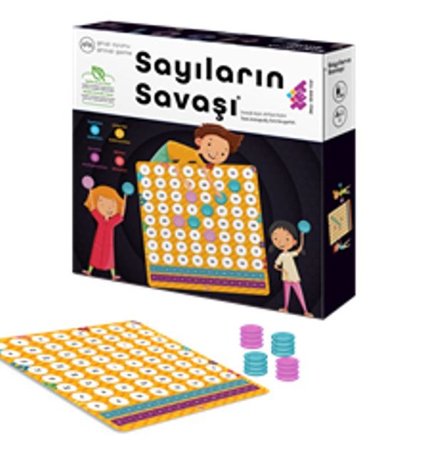 Sayıların Savaşı Zeka ve Akıl Oyunu 7+ Yaş 2 Oyuncu | Zet Zeka