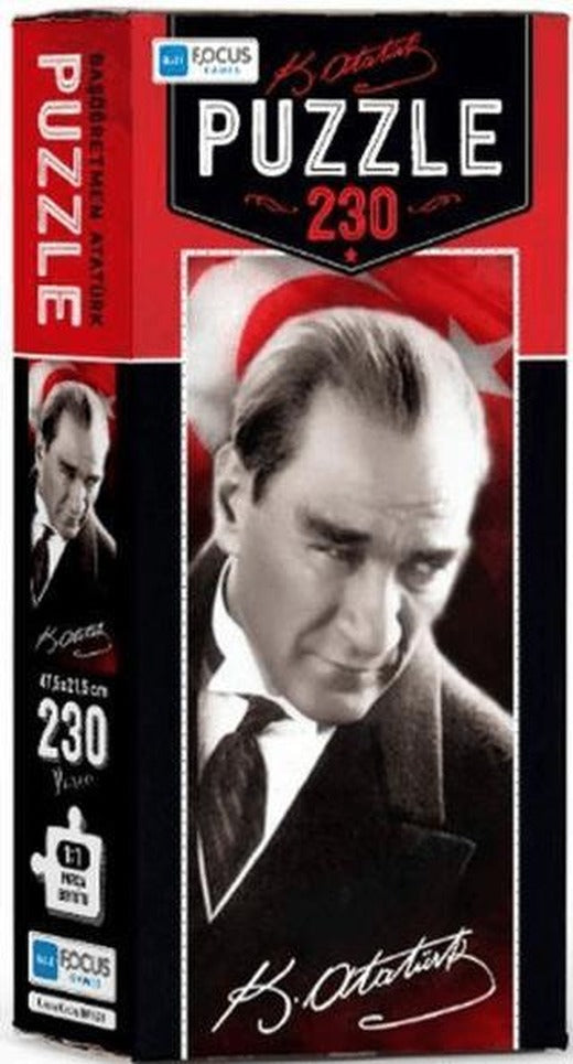 Başöğretmen Atatürk Puzzle - 230 Parça | Blue Focus Yayınları