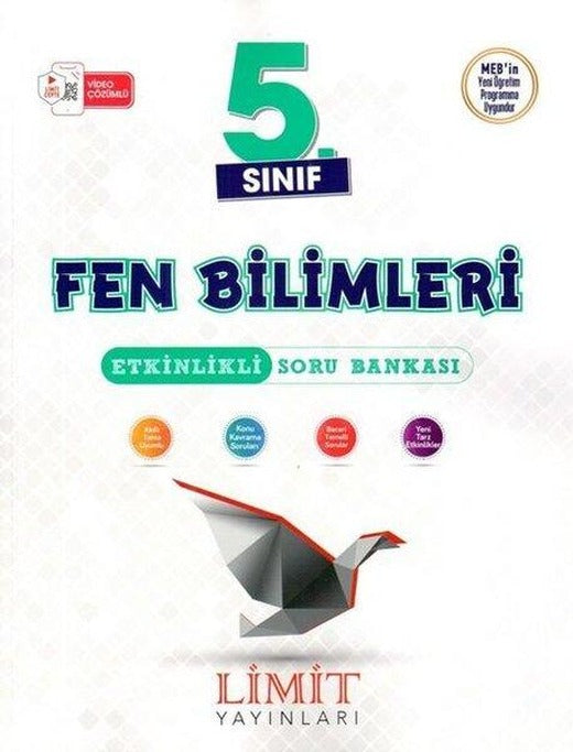 Limit 5. Sınıf Fen Bilimleri Soru Bankası | Limit Yayınları (İnce Kapak)
