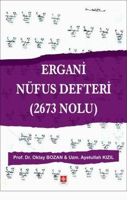 Ergani Nüfus Defteri (2673 Nolu) | Ekin Basım Yayın (İnce Kapak)