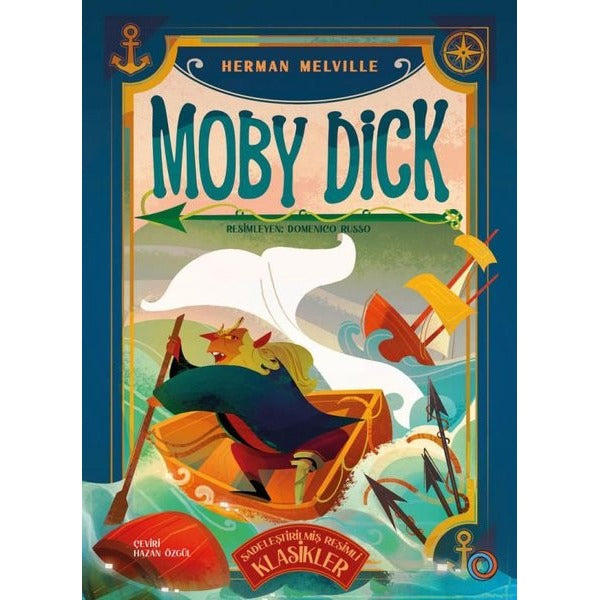 Moby Dick - Sadeleştirilmiş Resimli Klasikler | Orenda (İnce Kapak)
