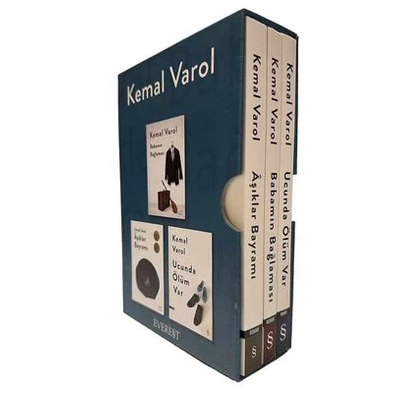 Kemal Varol Seti - 3 Kitap Takım - Kutulu | Everest Yayınları (İnce Kapak)