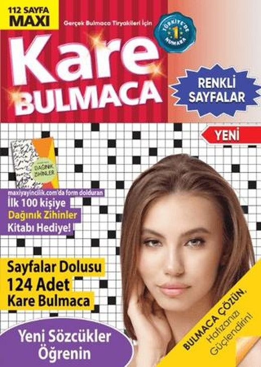 Maxi Kare Bulmaca 24 | Maxi Yayıncılık (Ciltsiz)