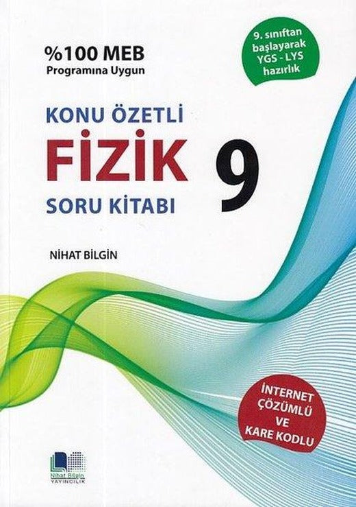 Nihat Bilgin 9.Sınıf Fizik Soru Kitabı | Nihat Bilgin Yayıncılık (İnce Kapak)