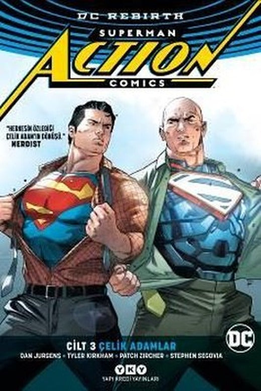 Superman Action Comics Cilt 3-Çelik Adamlar | Yapı Kredi Yayınları