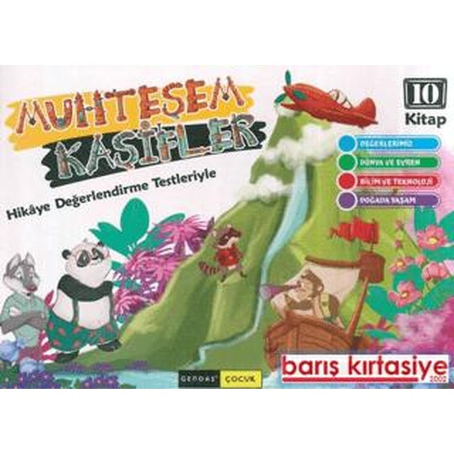 Muhteşem Kaşifler Hikaye Seti 10 Kitap | Gendaş Çocuk (Ciltsiz)