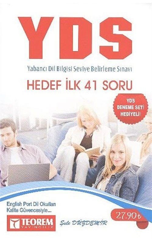 Teorem YDS Hedef İlk 41 Soru Yds Deneme Hediyeli | Teorem Yayınları (İnce Kapak)