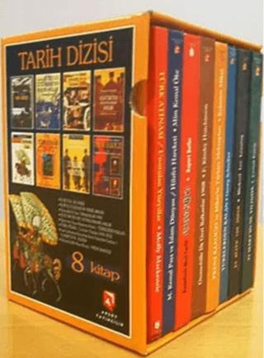 Tarih Dizisi 1 - 8 Kitap Takım | Aksoy Yayıncılık (Ciltli)