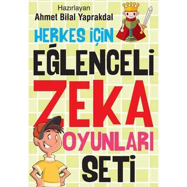 Herkes İçin Eğlenceli Zeka Oyunları Seti | Uğurböceği (İnce Kapak)