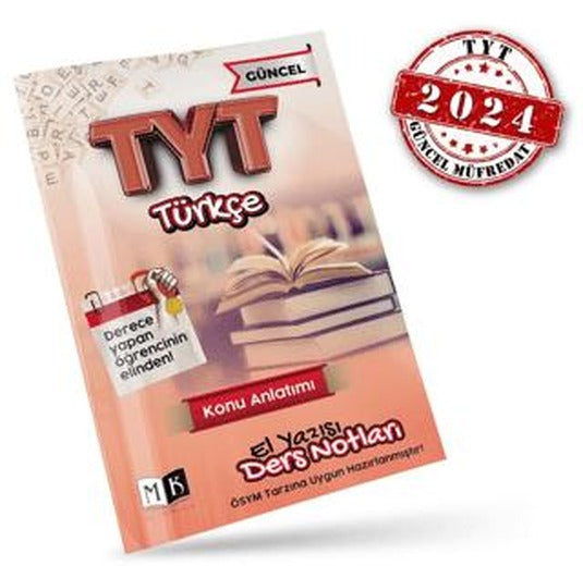 TYT Türkçe El Yazısı Ders Notları Kitabı